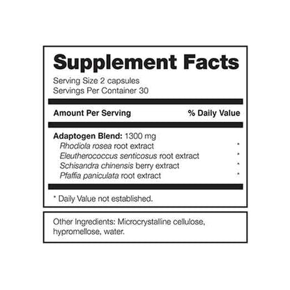 BOOSTme Pills Nutritional Facts