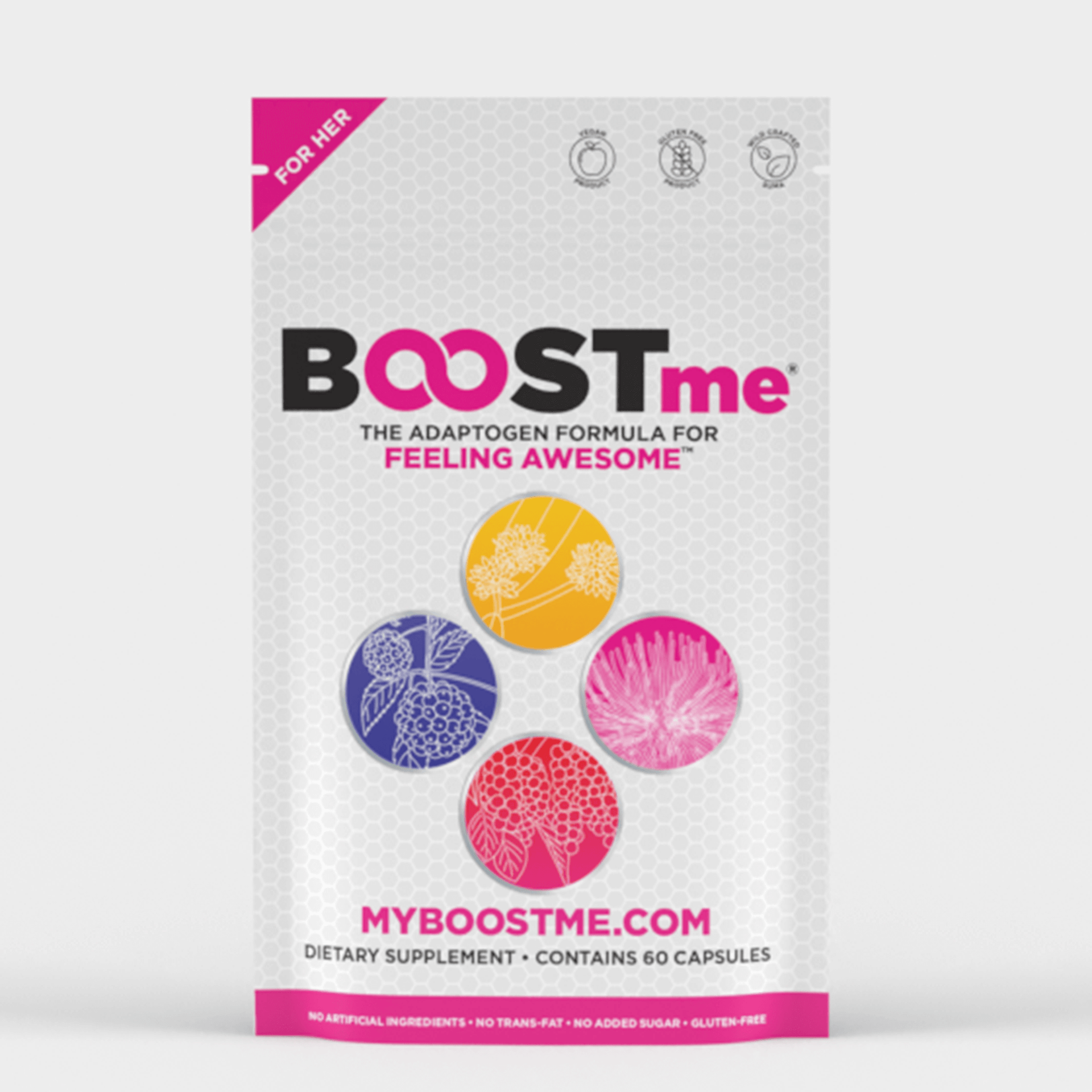 BOOSTme Optimal Vitality for Her | Daily Adaptogen Support