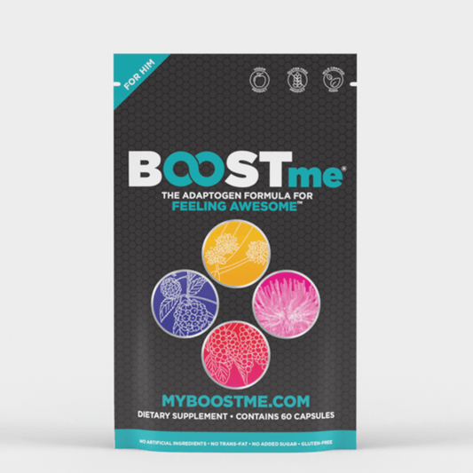 BOOSTme for Him Product Package